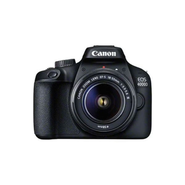 EOS 4000D DSLR With EF-S 18-55mm F/3.5-5.6 III Lens 18MP Built-In Wi-Fi Black