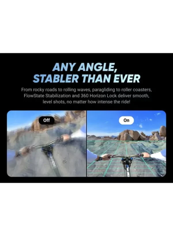 X4-8K Waterproof 360 Action Camera, 4K Wide-Angle Video, Invisible Selfie Stick Effect, Removable Lens Guards, 135 Min Battery Life, AI Editing, Stabilization, For Sports, Travel, Outdoor - Image 7