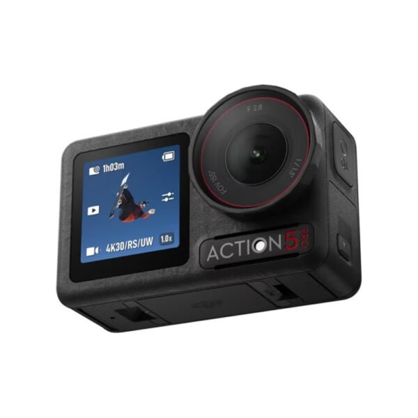 Osmo Action 5 Pro Standard Combo - Elevate Action Camera Image Quality, Bursting With 40MP of Action,upgraded to 4K/120fps,Dual OLED High-Brightness Touchscreens,47GB Built-in Storage