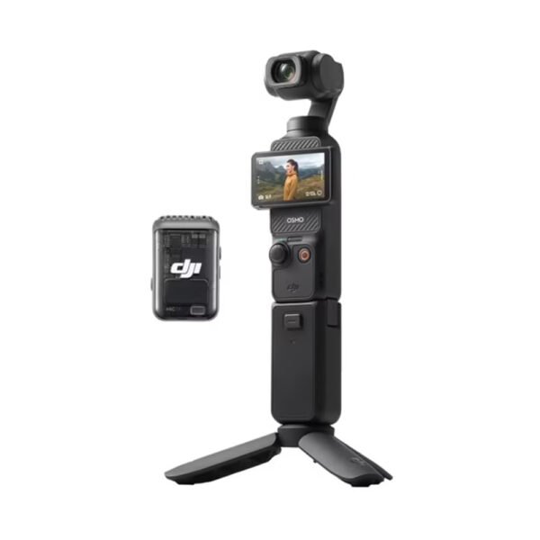 Osmo Pocket 3 Creator Combo, Vlogging Camera With 1'' CMOS & 4K/120fps Video, 3-Axis Stabilization, Face/Object Tracking, Fast Focusing, Mic Included For Clear Sound, Small Camera For Photography