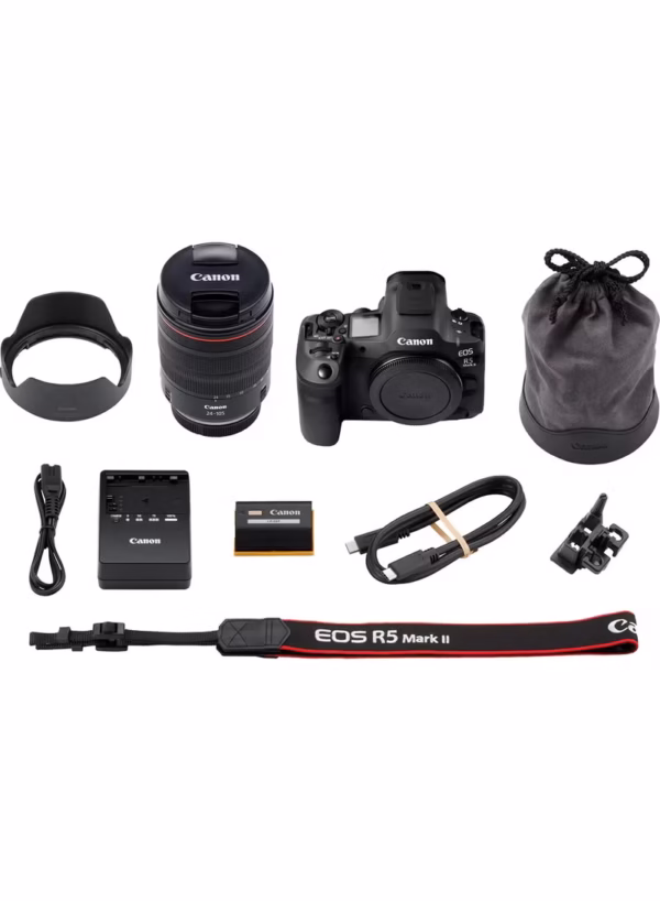 EOS R5 Mark II Mirrorless Camera + RF 24-105mm F4L IS USM Lens - Image 6