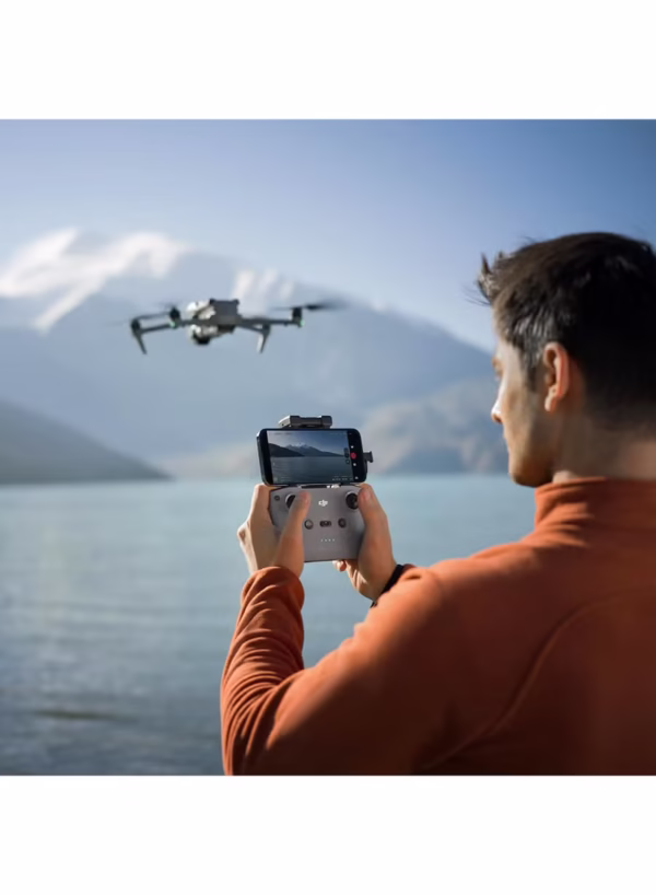 Air 3S Fly More Combo (RC-N3), Drone with 1" CMOS Wide-Angle & Medium Tele Camera, 4K/60fps HDR Video, Nightscape Omnidirectional Obstacle Sensing & 3 Batteries for Extended Flight Time - Image 8