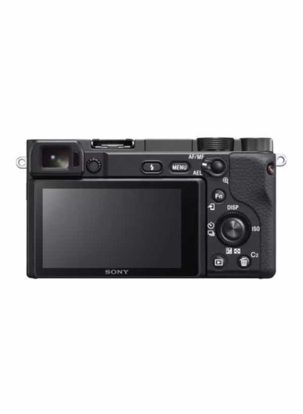 Alpha A6400 Mirrorless Camera With 18-135Mm Lens Kit, 24.2 Mega Pixel Compact Aps-C Interchangeable Lens Digital Camera With Real-Time Eye Auto FocUS, 4K Video & Flip Up Touchscreen, Ilce-6400M - Image 3