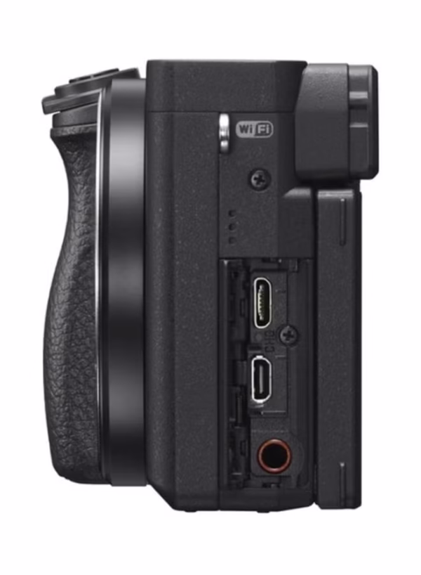 Alpha A6400 Mirrorless Camera With 18-135Mm Lens Kit, 24.2 Mega Pixel Compact Aps-C Interchangeable Lens Digital Camera With Real-Time Eye Auto FocUS, 4K Video & Flip Up Touchscreen, Ilce-6400M - Image 6
