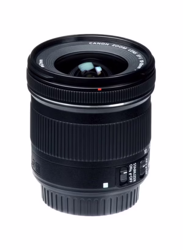 EF-S 10-18mm F/4.5-5.6 Lens For Canon Black - Image 5