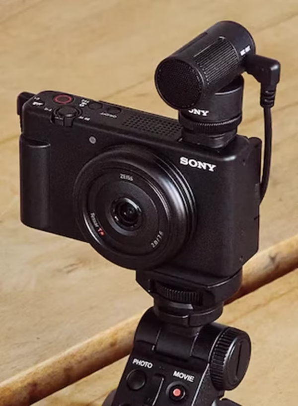 ZV1F/B Vlog Camera for Content Creators and Vloggers Large 1 inch Sensor with Wide Angle 20mm Lens, Black - Image 4