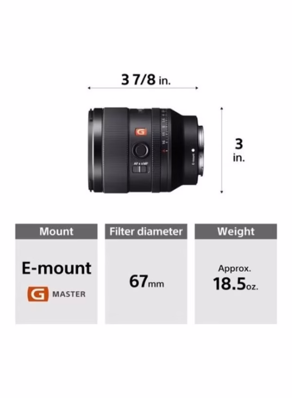 FE 35mm f/1.4 GM Lens Black - Image 7