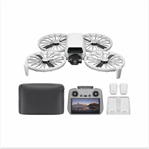 Flip Fly More Combo With RC 2 Screen Remote Controller, 4K UHD Camera Drone for Adults, Palm Takeoff, 3 Batteries for 93-Min Flight Time, MOIAT Certified-UAE Version with Official Warranty Support