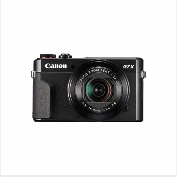PowerShot G7 X Mark II Point And Shoot Camera 20.1MP 4.2x Zoom With Tilt Touchscreen, Built-In Wi-Fi And NFC Black