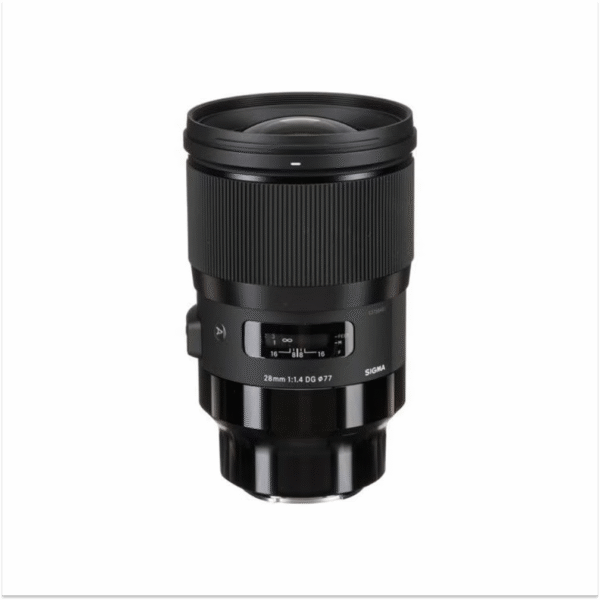 Sigma 28mm F/1.4 DG HSM Art Lens For Sony E