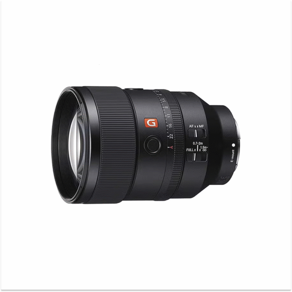 Fe 135Mm F1.8 Gm Lens Premium G Master Series Telephoto Prime Lens, Sel135F18Gm, Black Black
