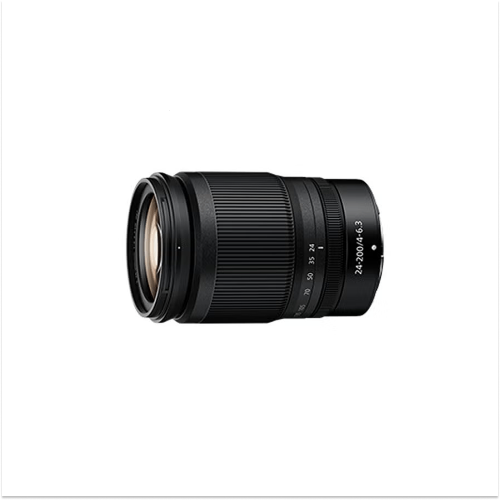 24-200mm f/4-6.3 Compact Telephoto Zoom Lens For Z Mirrorless Cameras Black