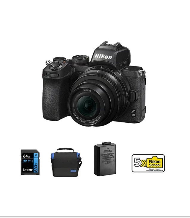 Nikon Z50 Mirrorless Camera
