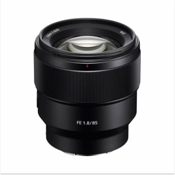 FE 85mm f/1.8 Lens Black