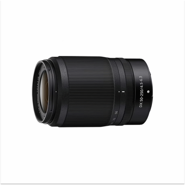 Nikkor Z Dx 50-250Mm F/4.5-6.3 Vr Ultra-Compact Long Telephoto Zoom Lens With Image Stabilization For Z Mirrorless Cameras Black
