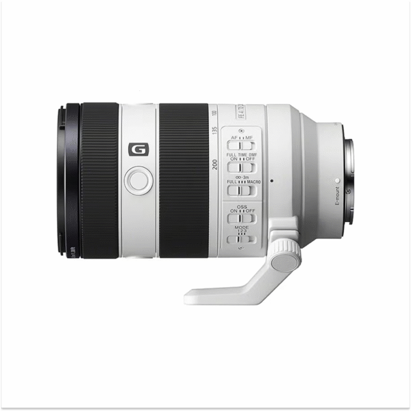 FE 70-200mm F4 Macro G OSS II Lens – Full-Frame E-Mount Telephoto Zoom with Optical Stabilization, Fast Autofocus & 1:2 Magnification White