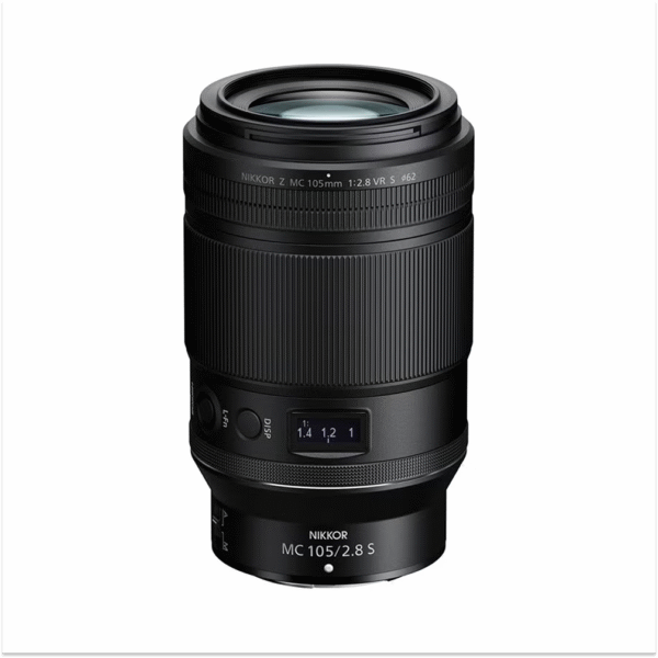 NIKKOR Z MC 105mm f/2.8 VR S Macro Lens Black