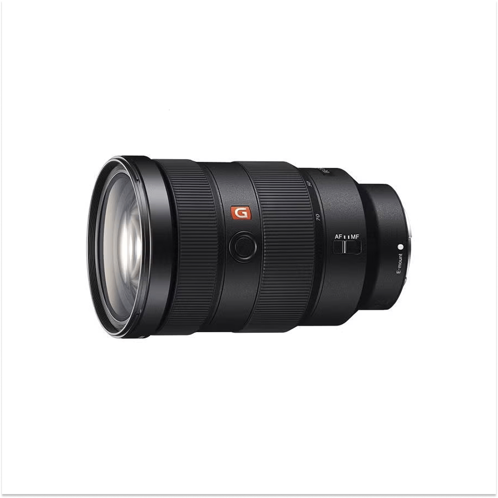 Fe 24-70Mm F2.8 G Master Mid-Range Telephoto Prime Lens, Circular 9 Blade Aperture For Beautiful DefocUS Effects, Sel2470Gm, Black Black
