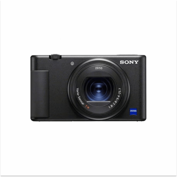 Zv-1 Vlog Camera With Fast And Precise Focus Transition, Pro-Quality Bokeh, Product Showcase Setting, Vari Angle Screen, 4K Hdr Video, Selfie And More Dsc-Zv1, Black