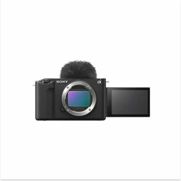 Alpha ZV-E1 12.1MP Exmor R sensor Full-Frame Interchangeable Lens Mirrorless Vlog Camera - Black Body