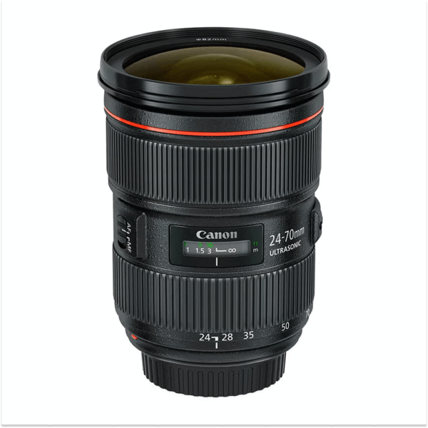 EF 24-70mm F/2.8L II USM Standard Zoom Lens Black