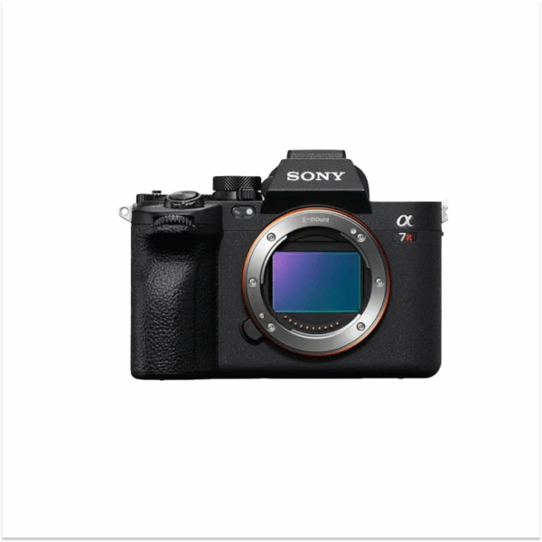 Alpha 7R V Full Frame Mirrorless Interchangeable Lens Camera With 61.0MP Full-Frame Back-Illuminated Exmor R CMOS Sensor, Black