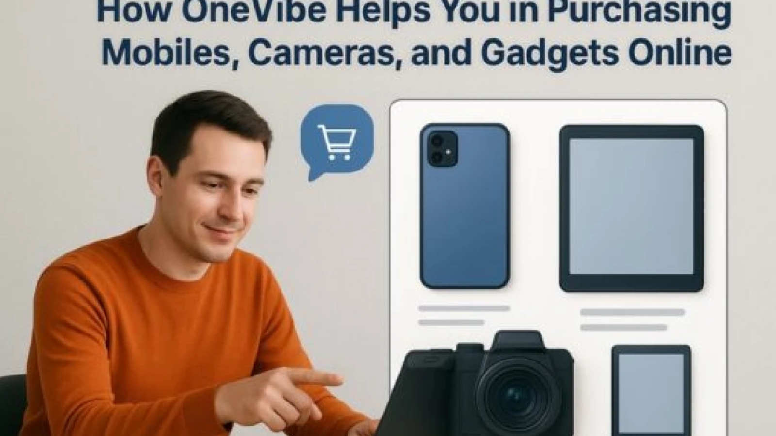 How OneVibe ae Helps You in Purchasing Mobiles, Cameras and Gadgets Online